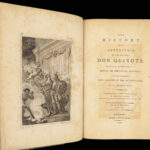 Don Quixote – Miguel de Cervantes – 1796 | First Dublin Edition with 22 Engravings
