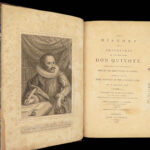 Don Quixote – Miguel de Cervantes – 1796 | First Dublin Edition with 22 Engravings