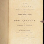 Don Quixote – Miguel de Cervantes – 1796 | First Dublin Edition with 22 Engravings