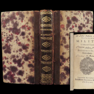 Enchiridion militis Christiani – Erasmus of Rotterdam – 1641 | Christian Discipline
