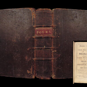 Examen Poeticum – John Dryden & Others – 1693 | First Edition Miscellany