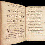 Examen Poeticum – John Dryden & Others – 1693 | First Edition Miscellany