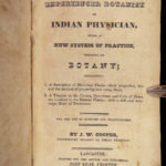 The Experienced Botanist – J. W. Cooper – 1840 | Early American Herbal Medicine