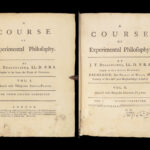 A Course of Experimental Philosophy – Desaguliers – 1763 | Physics Plates 2vols