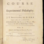 A Course of Experimental Philosophy – Desaguliers – 1763 | Physics Plates 2vols