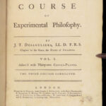 A Course of Experimental Philosophy – Desaguliers – 1763 | Physics Plates 2vols