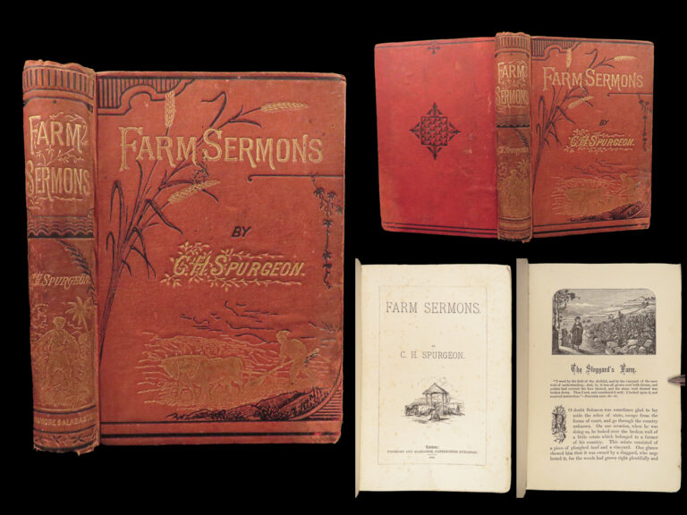 Image of Farm Sermons – Charles H. Spurgeon – 1882 | First Edition