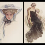 Bachelor Belles – Harrison Fisher – 1908 | First Edition, Illustrated