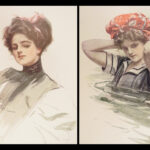 Bachelor Belles – Harrison Fisher – 1908 | First Edition, Illustrated