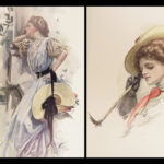 Bachelor Belles – Harrison Fisher – 1908 | First Edition, Illustrated