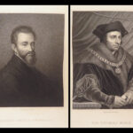 The Gallery of Portraits with Memoirs – 1833 | First Edition w/ Steel Engravings, 7 Volumes