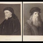 The Gallery of Portraits with Memoirs – 1833 | First Edition w/ Steel Engravings, 7 Volumes