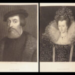 The Gallery of Portraits with Memoirs – 1833 | First Edition w/ Steel Engravings, 7 Volumes