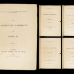 The Gallery of Portraits with Memoirs – 1833 | First Edition w/ Steel Engravings, 7 Volumes