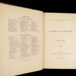 The Gallery of Portraits with Memoirs – 1833 | First Edition w/ Steel Engravings, 7 Volumes