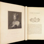 The Gallery of Portraits with Memoirs – 1833 | First Edition w/ Steel Engravings, 7 Volumes
