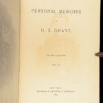 Personal Memoirs of U.S. Grant – Ulysses S. Grant – 1885–86 | First Edition in Original Leather