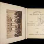 Great Men and Famous Women – 1894 | Lincoln Darwin Edison Newton Homer Dickens