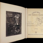 Great Men and Famous Women – 1894 | Lincoln Darwin Edison Newton Homer Dickens