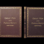 Great Men and Famous Women – 1894 | Lincoln Darwin Edison Newton Homer Dickens