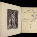 Great Men and Famous Women – 1894 | Lincoln Darwin Edison Newton Homer Dickens