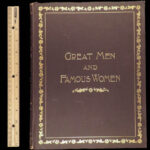 Great Men and Famous Women – 1894 | Lincoln Darwin Edison Newton Homer Dickens