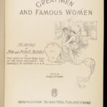 Great Men and Famous Women – 1894 | Lincoln Darwin Edison Newton Homer Dickens