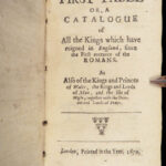 A Help to English History – Peter Heylyn – 1670 | Herologia Anglorum