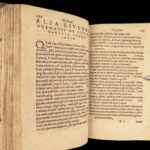 Works of Hesiod – 1591 | Hesiodus Theogony in Greek & Latin | Tooled Vellum