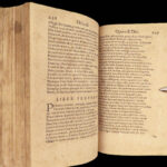 Works of Hesiod – 1591 | Hesiodus Theogony in Greek & Latin | Tooled Vellum