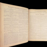 The Holy Bible – Holman – 1883 | Illustrated, Beautiful Leather Family Bible