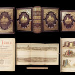 The Holy Bible – Holman – 1883 | Illustrated, Beautiful Leather Family Bible