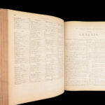 The Holy Bible – Holman – 1883 | Illustrated, Beautiful Leather Family Bible