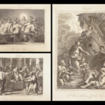The Holy Bible – 1812 | John Hewett Commentary, 120 Engravings, 3 Huge Volumes