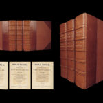 The Holy Bible – 1812 | John Hewett Commentary, 120 Engravings, 3 Huge Volumes