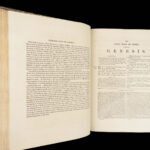 The Holy Bible – 1812 | John Hewett Commentary, 120 Engravings, 6 Huge Volumes