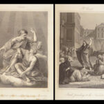 The Holy Bible – 1812 | John Hewett Commentary, 120 Engravings, 6 Huge Volumes