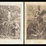 The Holy Bible – 1812 | John Hewett Commentary, 120 Engravings, 6 Huge Volumes