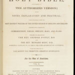 The Holy Bible – 1817 | Mant Commentary & Common Prayer | Illustrated, 4 Volumes