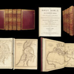 The Holy Bible – 1817 | Mant Commentary & Common Prayer | Illustrated, 4 Volumes
