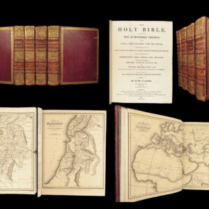 The Holy Bible – 1817 | Mant Commentary & Common Prayer | Illustrated, 4 Volumes