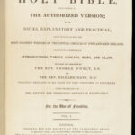 The Holy Bible – 1817 | Mant Commentary & Common Prayer | Illustrated, 4 Volumes