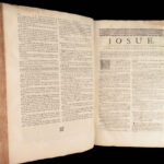 La Sainte Bible – Holy Bible – 1731 | de Sacy French Translation, Huge Folio