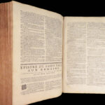 La Sainte Bible – Holy Bible – 1731 | de Sacy French Translation, Huge Folio
