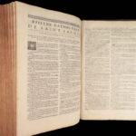 La Sainte Bible – Holy Bible – 1731 | de Sacy French Translation, Huge Folio