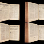 La Sainte Bible – Holy Bible – 1731 | de Sacy French Translation, Huge Folio