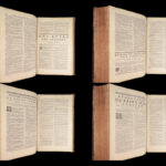 La Sainte Bible – Holy Bible – 1731 | de Sacy French Translation, Huge Folio