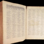 La Sainte Bible – Holy Bible – 1731 | de Sacy French Translation, Huge Folio