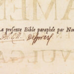 La Sainte Bible – Holy Bible – 1731 | de Sacy French Translation, Huge Folio