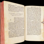 In hoc volvmine haec continentvr – Suetonius – 1516 | Early Aldine, Two Volumes